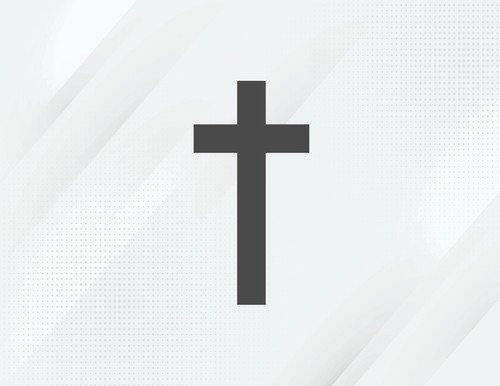 Christian cross solid - christian, die