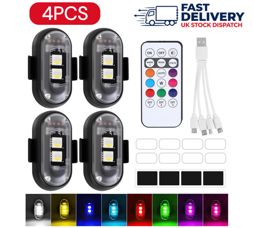 4pcs led car strobe - car,