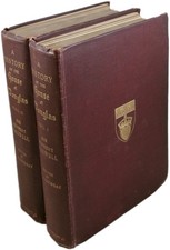 1902 History of the House of Douglas Herbert Maxwell 2 vol set Bannockburn