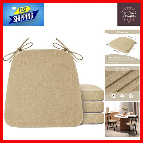 Faux linen dining chair - dining,