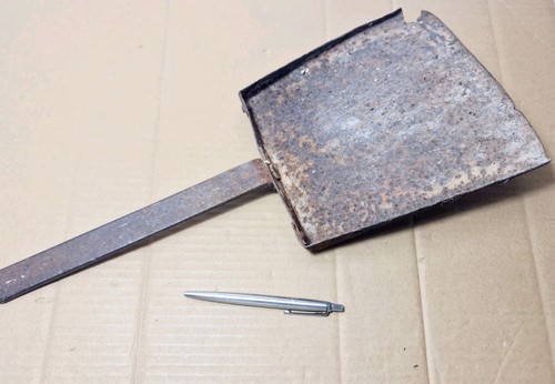 Antique vintage rusty coal - antique/vintage,