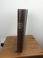Vintage Leather Bound Ledger
