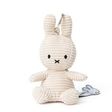 BON TON TOYS  Miffy Corduroy Keychain Light Stone 10cm 【Direct From Japan】