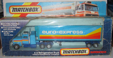 MATCHBOX SUPERKINGS K-31 PETERBILT REFRIDGERATION TRUCK 'EURO-EXPRESS' MIB
