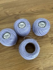 Twilley’s Knit & Crochet Cotton 25g X 3. Lavender Dye 13. One Other. MR24622 