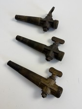 3 x vintage Brass Beer Barrel