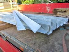 1... 2.4MTR LENGTH OF GALVANISED STEEL  BARGE BOARD EDGE PIECE  APPROX 90 x 90 