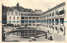 R144764 Bourbon Lancy Thermal. Cour des Bains. Chaise a Porteur. Combier Macon