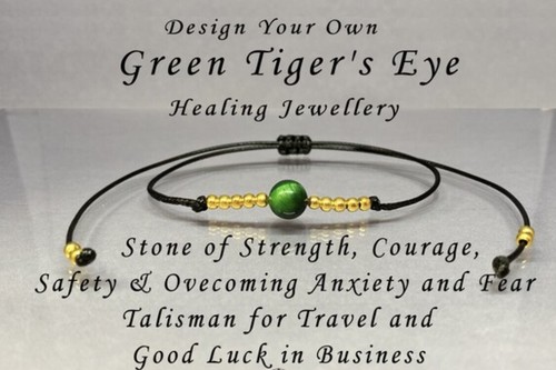 Green tigers eye healing - eye,