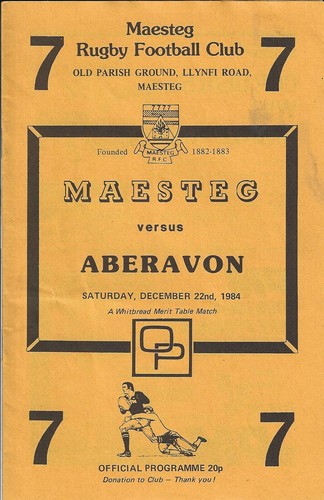 Maesteg aberavon dec - 22,