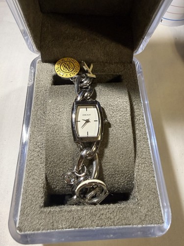 Dkny women silver tone charm - dkny,