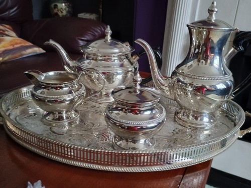 Arthur price tea set - tea, oval