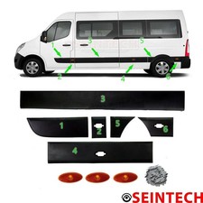 Side Moulding Strip with Side Marker Lamp Left Side For Renault Master 2010-2024