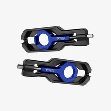 Bonamici Blue Aluminium Chain Adjuster to fit Yamaha YZF R1 / MT-10 2015-2019