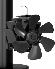 Wood Stove Fan Magnetically