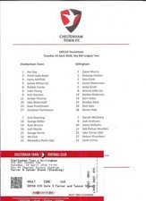 2025/26 Cheltenham Town v