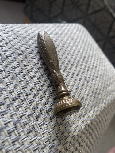 Antique brass wax - brass, seal