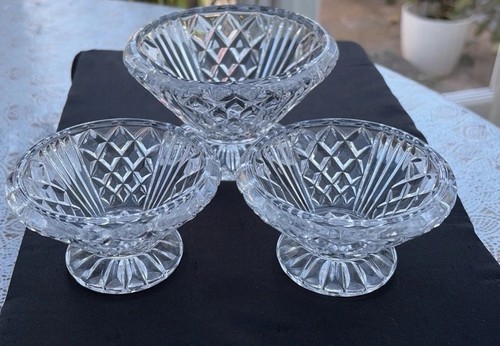 Vintage cut glass art - vintage,