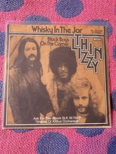 Thin Lizzy - Whisky In The Jar/Black Boys On The Corner 7” Single German Release