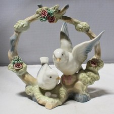 Valencia Porcelain Lovebirds