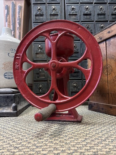 Antique cast iron coffee - 1, 1/2