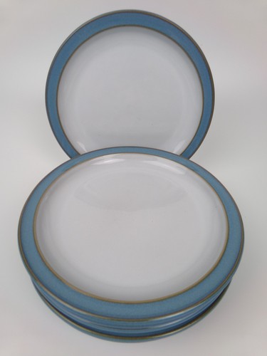 Denby colonial blue - colonial, plates