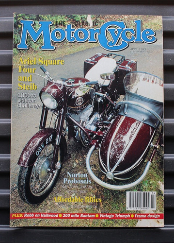 Classic motorcycle april 1993 - classic,