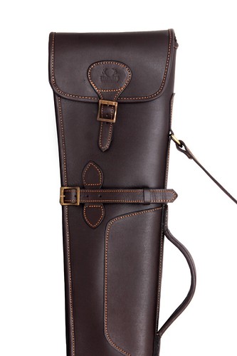 Genuine leather gun slip bag - slip,