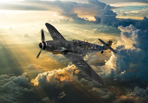 Messerschmitt me109 canvas - g6,