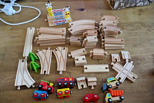 Large bundle unbranded wooden - large,