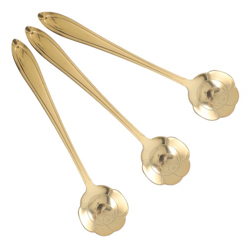 Reusable metal flower - metal, spoon