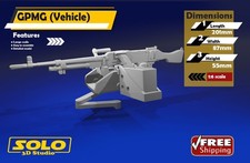 Scale vehicle mounted gpmg - mounted,