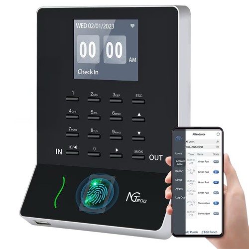 Biometric fingerprint time - biometric,