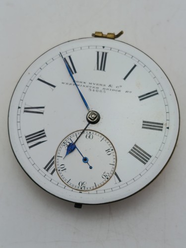 Antique fusee pocket watch - antique,