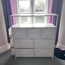 Tall Chest of Drawers 8 Fabric