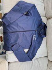 Emporio Armani Boys' Tracksuit Top, Full Zip, Blue, Size 14A 160cm