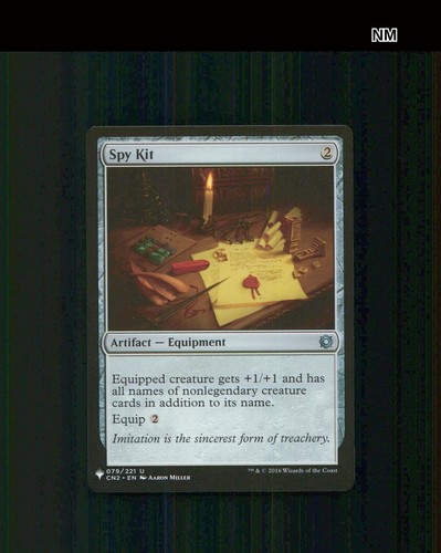 Spy kit list - -,