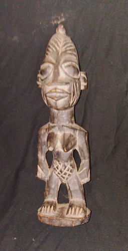 African carved wooden - african, figure