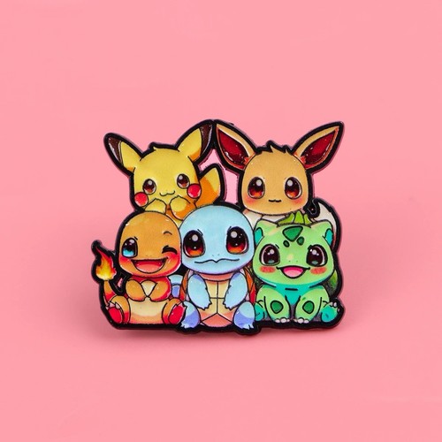 Cute cartoon animal enamel - cute,