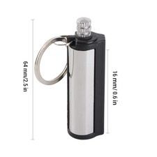 Silver Permanent Match Lighter