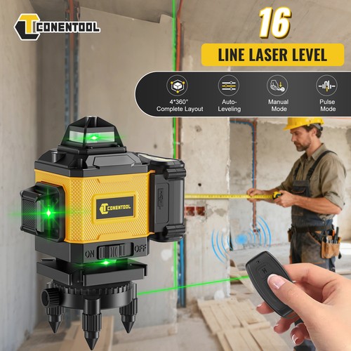 Laser level line green beam - laser, 16