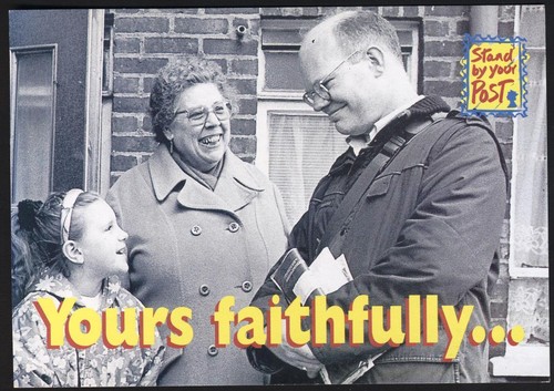 Promo postcard for campaign - postcard,
