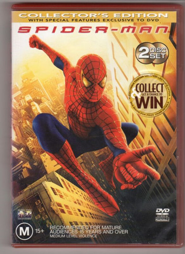 Spider man dvd tobey maguire - spider-man,