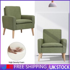 Modern Armchair Linen Fabric