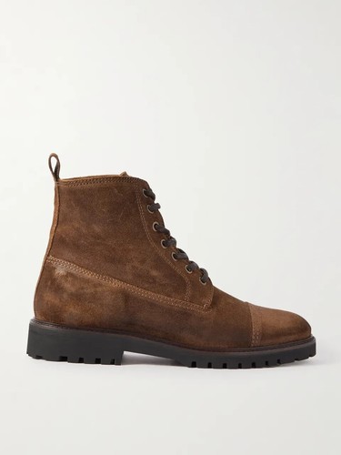 Belstaff alperton brown suede - belstaff,