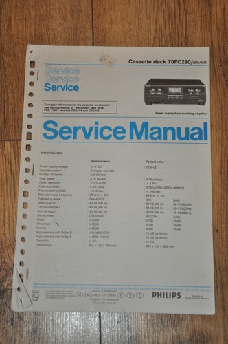 Philips 70fc290 00r 05r - /00r, /05r