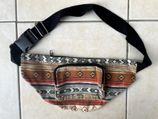 Boho Hippie Patterned Festival Waist Bum Side Bag Adjustable Strap Unisex 
