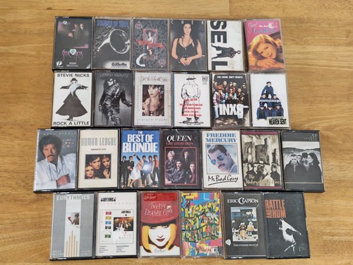 Job lot cassette - tapes, 70s