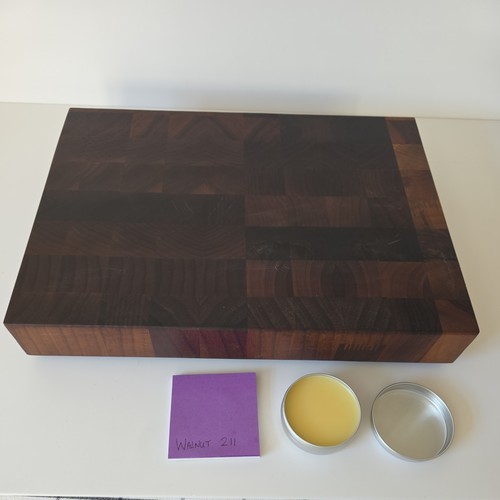 Hand crafted solid walnut - walnut, end