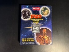 Star Wars Trilogy Tazo Collectors Force Pack Walkers Complete Full Set Tazos